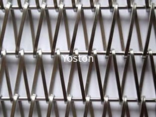 China Rostfreies Metallarchitekturmaschendraht-Förderband-Fassaden-Dekoration fournisseur
